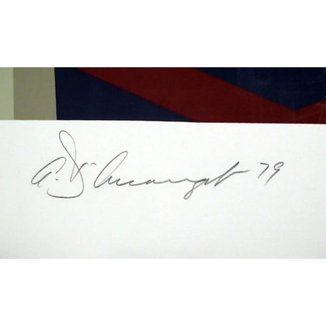 Artist: Allan D'Arcangelo, American (1930 - 1998) Title: Web Year: 1978 Medium: Silkscreen, signed and numbered in pencil...