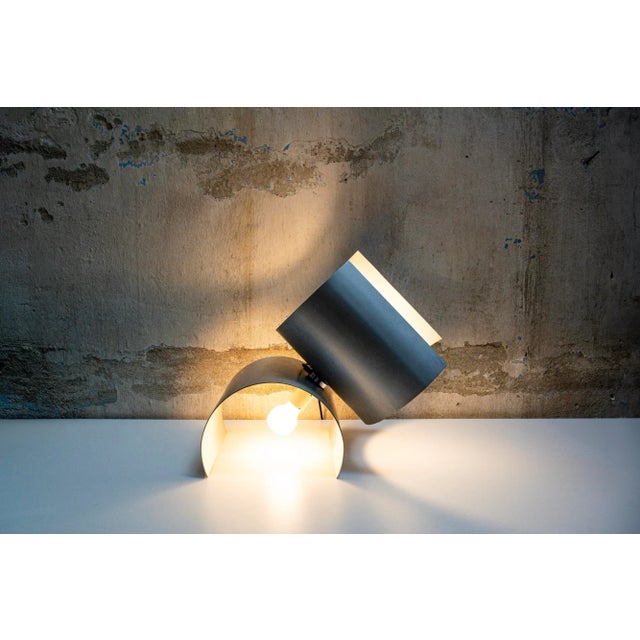 Aluminum Table Lamps by Giuliano Cesari for Nucleo Sormani, 1960s For Sale - Image 4 of 5