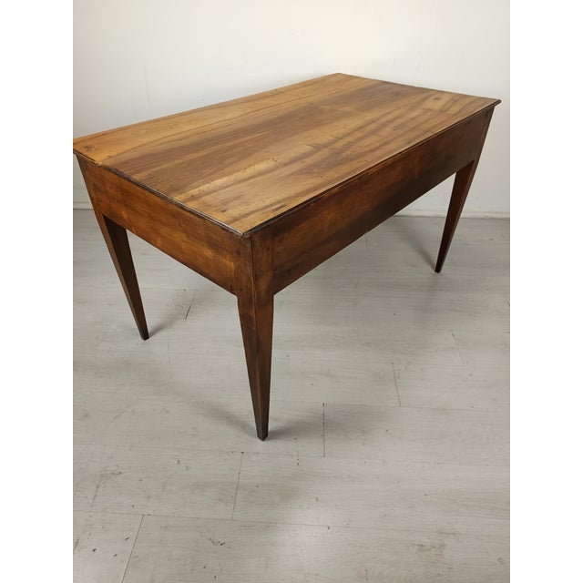 Antique Desk in Walnut For Sale - Image 5 of 18