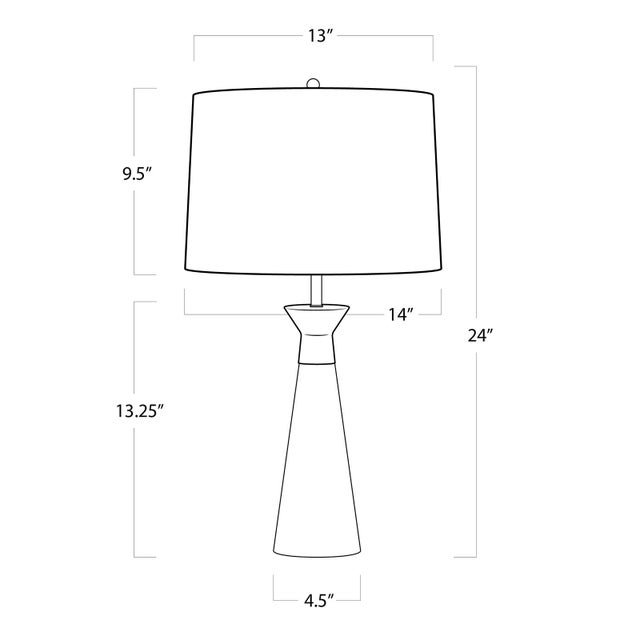 Regina Andrew Starling Crystal Table Lamp For Sale In Detroit - Image 6 of 7