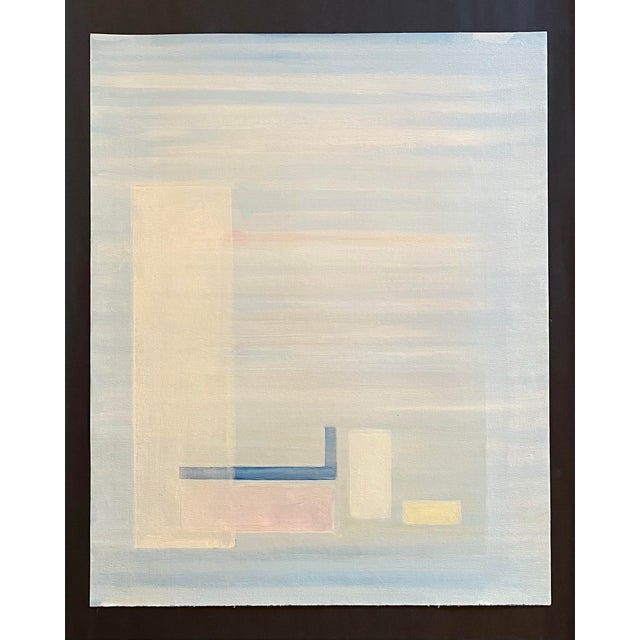 Contemporary Abstract Expressionist Painting on Canvas by Satori Gregorakis For Sale - Image 3 of 3