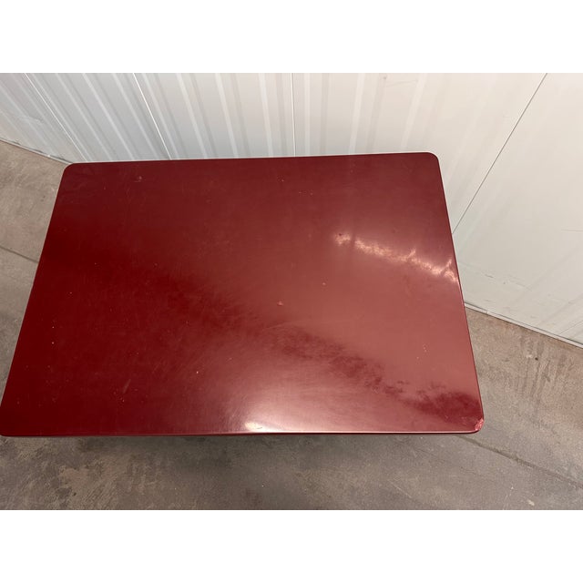 Red Komed Table by Marc Newson for Colber, Germany, 1996 For Sale - Image 8 of 11