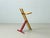 Brown Grasshopper Folding Chair by Torstein Nilsen for Møremøbler, Norway, 1982 For Sale - Image 8 of 16