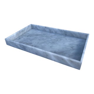 Solid Marble Modern Tray For Sale