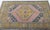 Textile Vintage Turkish Konya Rug – Hand-Knotted Wool in Blush Rose, Mustard Gold & Charcoal - 3' 8'' X 5' 9'' For Sale - Image 7 of 10