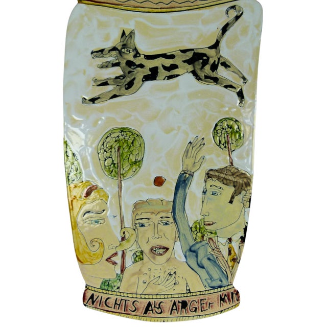 Pop Art Moritz Götze "Nothing but Trouble" Enamel-on-Steel Pop Art Can For Sale - Image 3 of 11