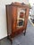 Brown Early 20th Century Jacobean Revival Style Walnut Display China Cabinet For Sale - Image 8 of 14