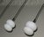 Mid-Century Opal Glass Pendant Lights, Set of 3 For Sale - Image 6 of 10