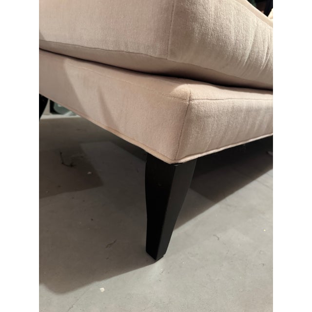 Cream Baker Furniture Company Chaise Lounge For Sale - Image 8 of 15