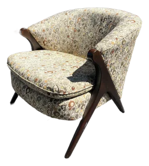 Modern Upholstered Club Chair
