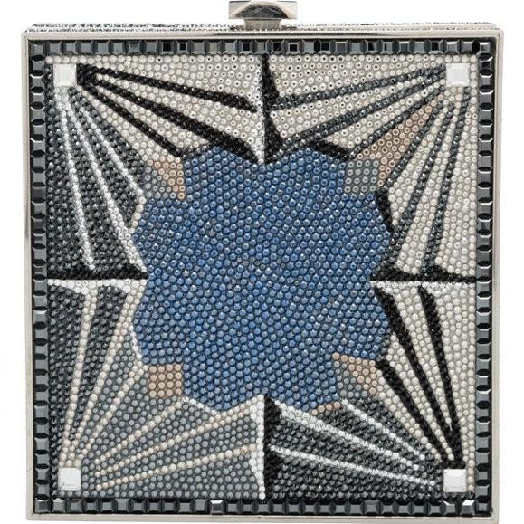 The ‘Cigar Box’ minaudiere was originally created in 1990 by Judith Leiber and is part of a series of the square cigar...