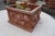The best Terracotta in the world. Tuscan Terracotta square planter box with lemon decoration. Measures: 10" square, 6.25"H...