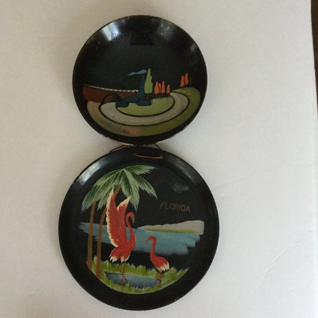 Vintage Souvenir Lacquerware - A Pair For Sale In Birmingham - Image 6 of 11