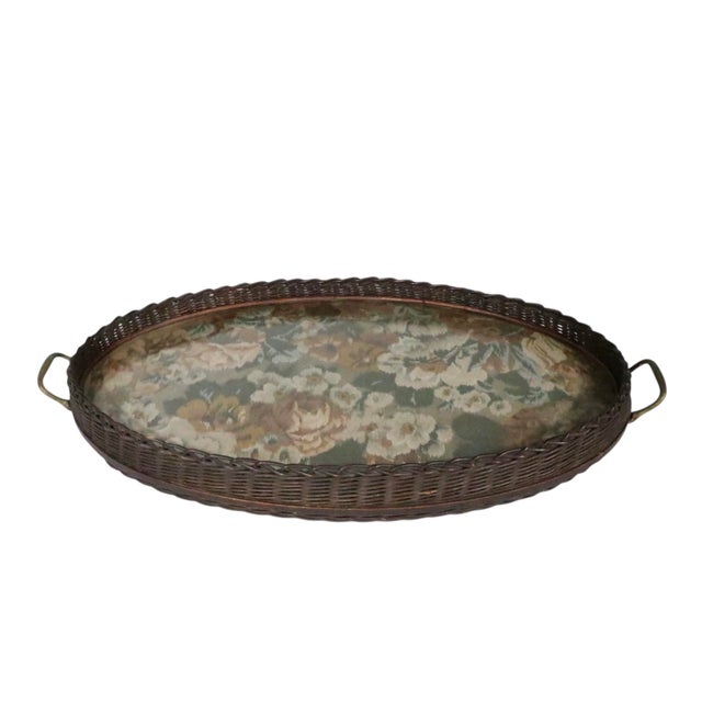 Victorian Wicker Serving Tray For Sale - Image 16 of 17