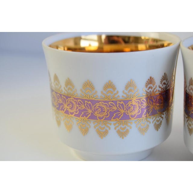 Vintage Cups and Saucers from Epiag, 1950, Set of 6 For Sale - Image 11 of 18