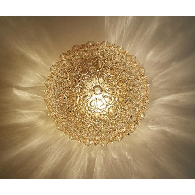 Vintage Bubble Glass Light from Limburg For Sale - Image 12 of 15