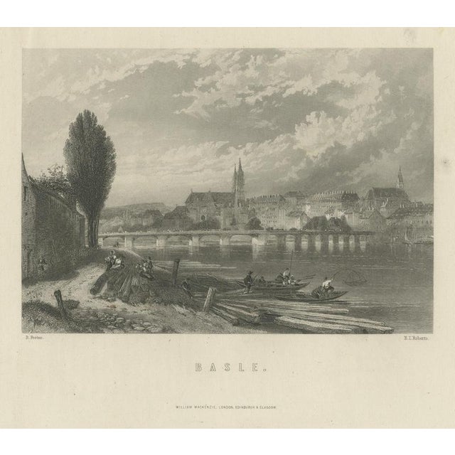 After B. Foster, Rhine View, 1865, Engraving For Sale - Image 12 of 12