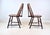 Mid-Century Birdcage Windsor Side Chairs, Handcrafted Walnut, Usa For Sale In Philadelphia - Image 6 of 12