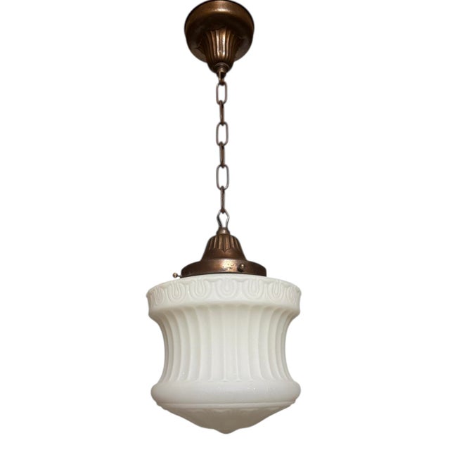 This handing pendant will look fabulous in an entryway, kitchen or Bedroom. The timeless Neoclassical design has amazing...
