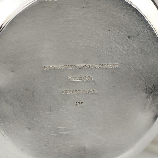 Metal Silver Vases from Tiffany & Co, Set of 2 For Sale - Image 7 of 9