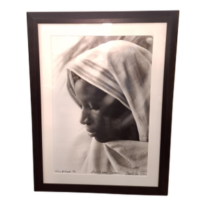 Alexis De Vilar Swahili Woman at the Sultan Palace Photograph #1/10 2002, Framed
