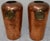 Pair of Hammered Copper Vases With Egyptian Details For Sale - Image 4 of 8
