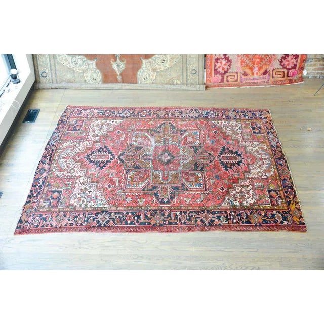 Early 20th Century Heriz Rug For Sale - Image 12 of 13