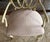Mid Century French Style Ribbon Back Arm Chair For Sale - Image 9 of 9