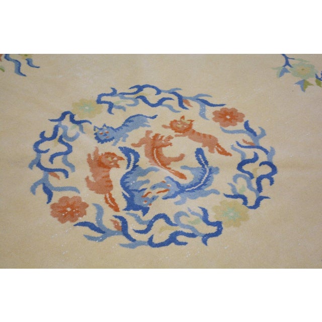 Hand-knotted with care using traditional rug-making techniques, this wool rug blends timeless craftsmanship with a modern...