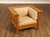 High Quality American Made Oak Mission Style Lounge Chair From The Stickley Mission Collection Featuring Broad Flat Arms,...