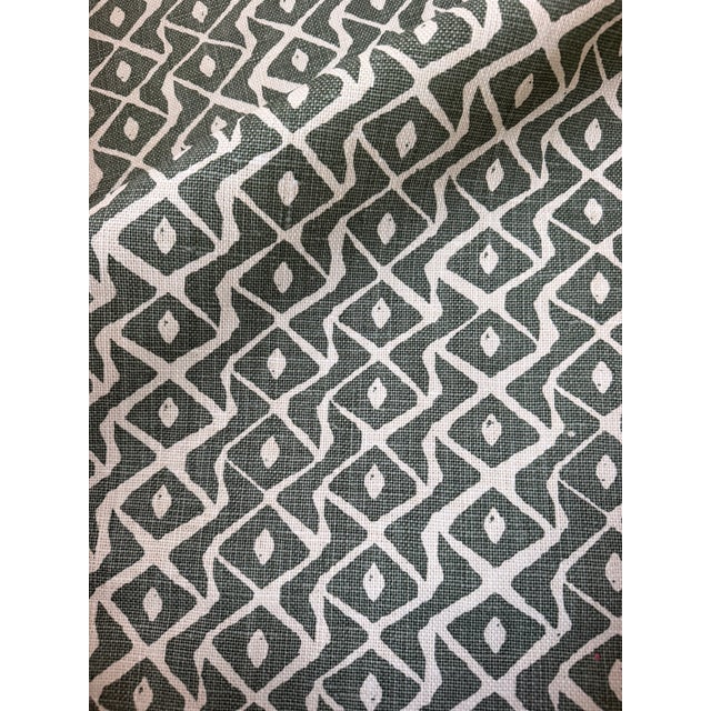 Peter Fasano Sarpa fabric 4 yards 100% linen 51" wide, 24" repeat