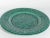 Large Scandinavian Modern Green Plate from Arol Ceramic, Norway, 1950s For Sale - Image 6 of 12