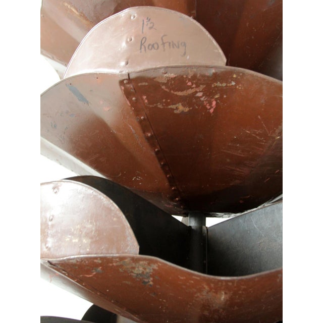 Antique Industrial Rotating Hardware Bin For Sale - Image 16 of 17