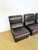 Textile Scandinavian Modular Leather Sofa and Armchair, 1960s, Set of 4 For Sale - Image 7 of 18
