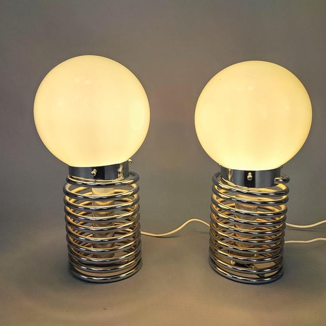 Space Age Table Lamps, 1960s, Set of 2 For Sale - Image 3 of 11