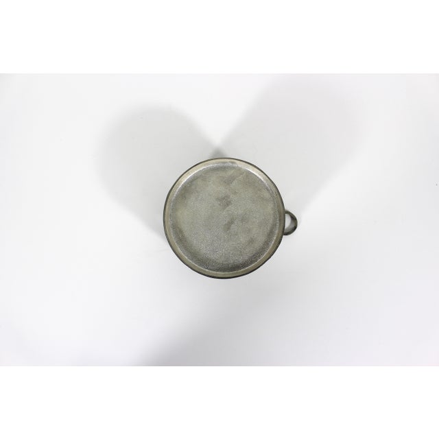Metal Vintage Silver Plated Wine Coaster Sleeve Bottle Holder For Sale - Image 7 of 7