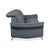 Himolla 1065 Leather Two-Seater Blue Grey Electric Function Sofa For Sale - Image 16 of 18