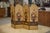 19th Century Gilt Screen with Oil Painting of Floral Decoration For Sale - Image 5 of 11