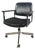 Mid-Century Chrome Swivel Office Chair For Sale