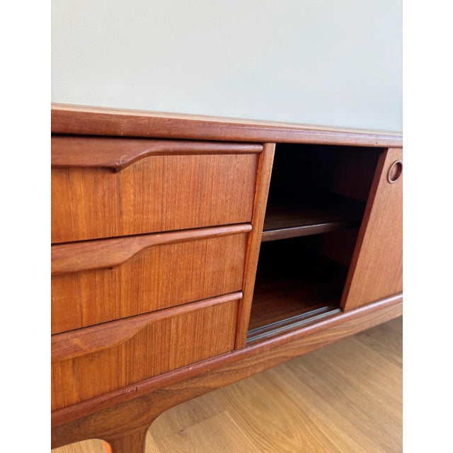 Mid-Century Modern Vintage Danish Sideboard, 1950s For Sale - Image 3 of 9