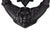 Large Gothic Cast Iron Devil Door Knocker, India, 1950s For Sale - Image 6 of 10