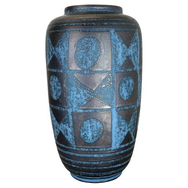 Fat Lava Ceramic Ankara Vase by Heinz Siery for Carstens Tönnieshof, Germany, 1960s For Sale