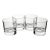 Late 20th Century Nachtmann German Lead Crystal D Monogram Whiskey Tumblers - Set of 4 For Sale