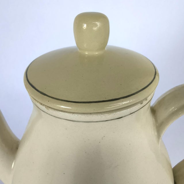 Antique 18th-Century German Kollitsch Hand Painted Coffee Pot For Sale - Image 4 of 13
