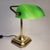 Banker's Table Lamp in Gilt Brass and Glass, Spain, 1970s For Sale - Image 16 of 18
