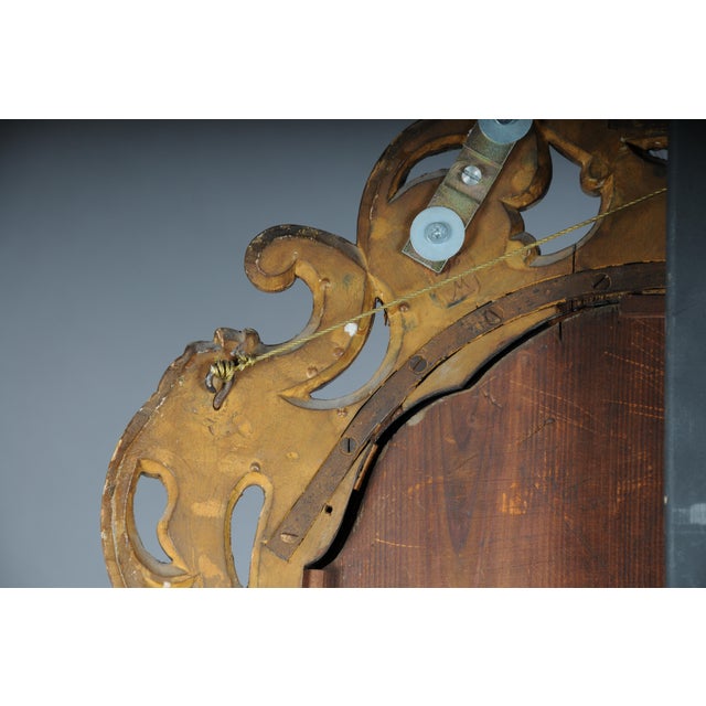 Venetian Baroque Ornately Gilded Wall Mirror, 19th Century For Sale - Image 18 of 18