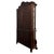 Brown Antique Dutch Walnut Display Cabinet Vitrine with Glazed Doors For Sale - Image 8 of 12