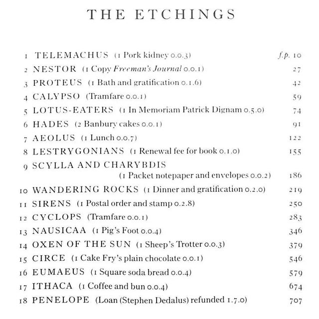 JOYCE, James [735] pp. The Folio Society 1998 9 5/8" x 7" In clamshell box 10 1/2"H x 7 3/4"W x 2 3/4"D w/ etchings by...