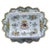 French Provincial Antique French Faience Asparagus Server with Coat of Arms For Sale - Image 3 of 10