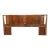 1960s Mid Century Walnut King Size Headboard Attributed to Lane For Sale